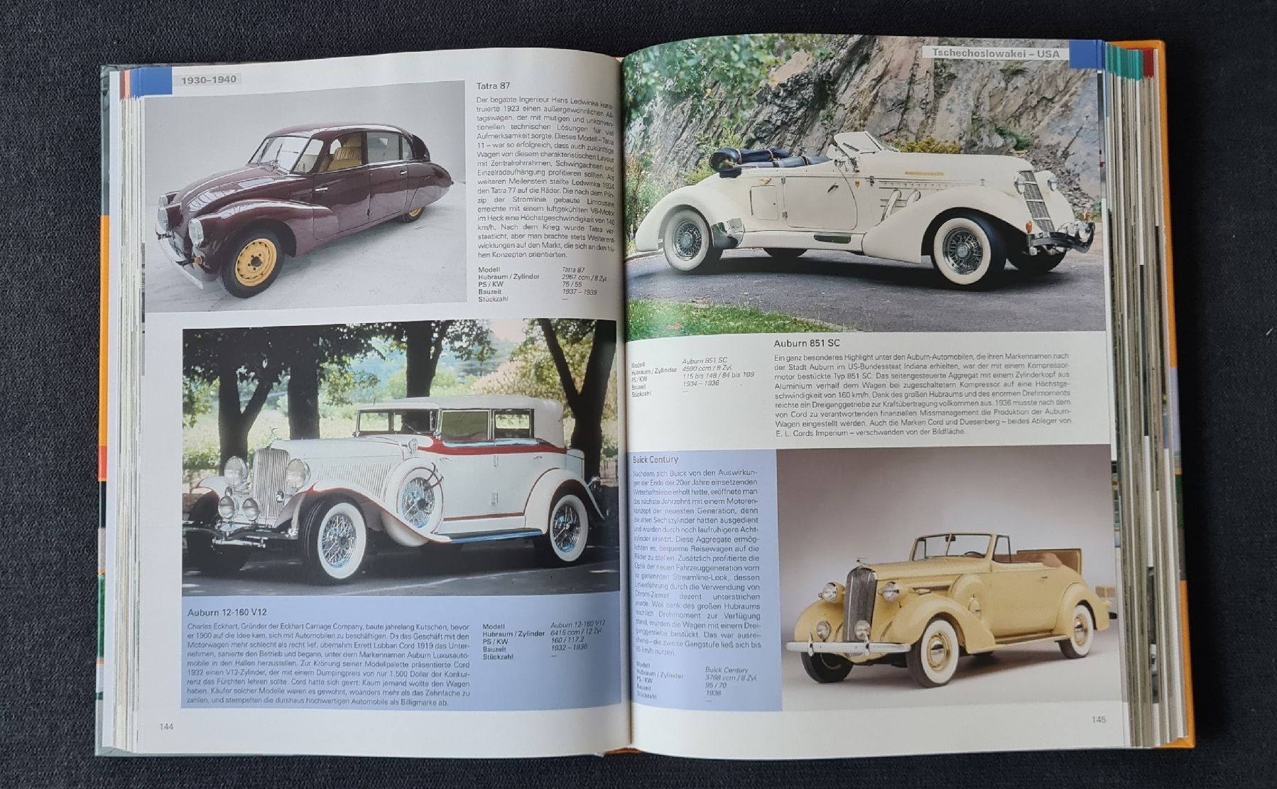 Livres: 1000 Oldtimer Geschichte der Autos Classic Car Technik Buch – D'occasion à Steffisburg par Black-Jack 6