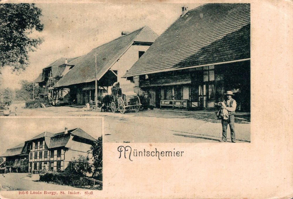 Karte Müntschemier 1899 Kaufen auf Ricardo