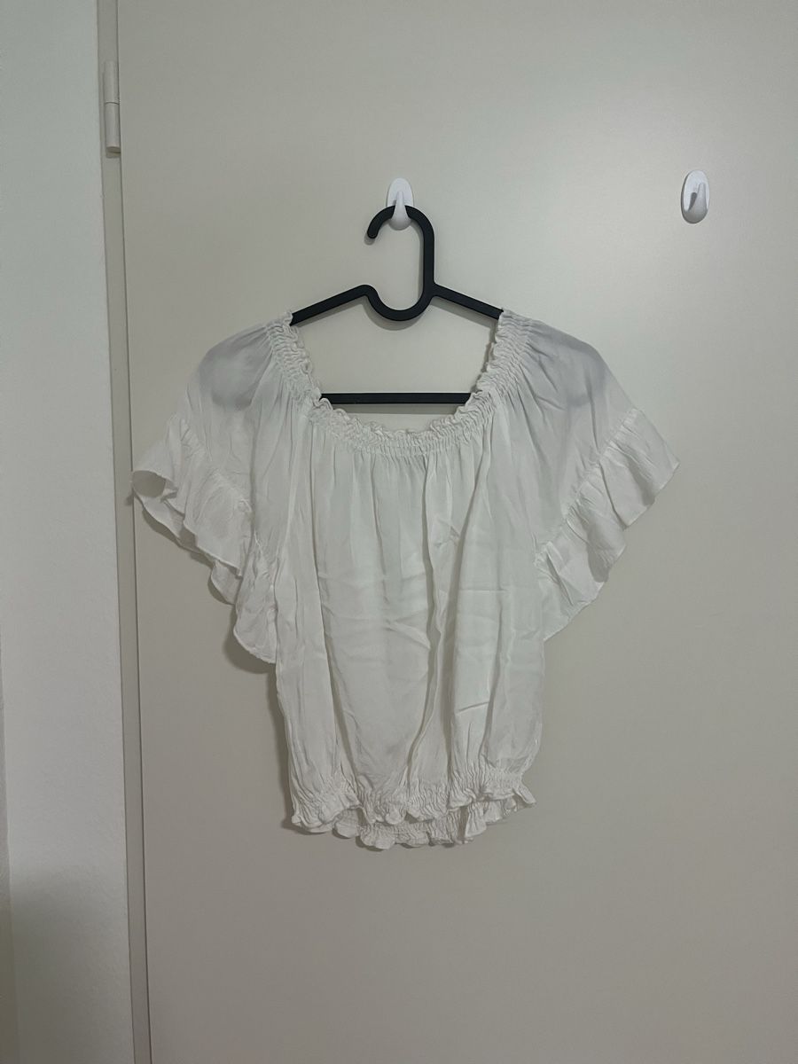 Brandy Melville Camicette: white brandy melville blouse – Nuovo (secondo la descrizione) da Füllinsdorf venduto da si.ja.35