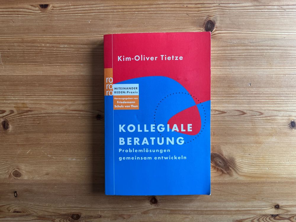 Kollegiale Beratung Von Kim-Oliver Tietze | Kaufen Auf Ricardo