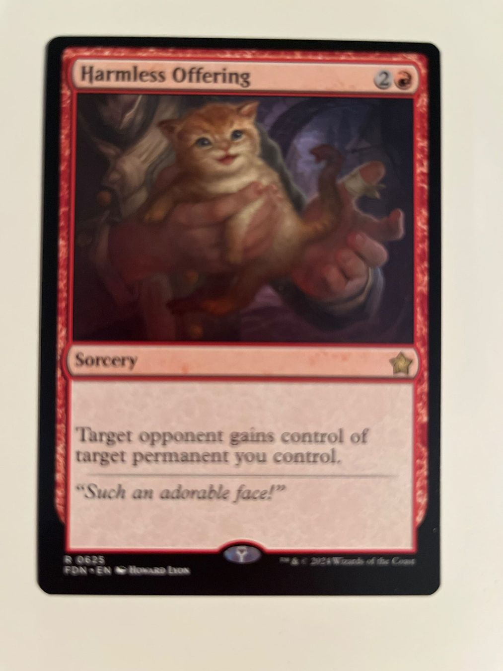 Magic The Gathering Cartes à collectionner: 1 x Harmless Offering - Magic: The Gathering - MtG – D'occasion à Kriens par Shadi1980