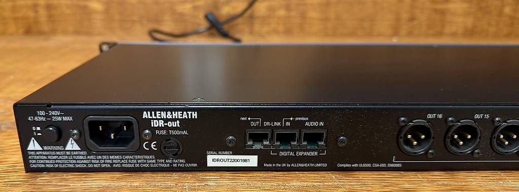 Mischpulte: Allen & Heath IDR Output Expander, IDR-OUT – Gebraucht aus Rüti ZH von Philippek 3