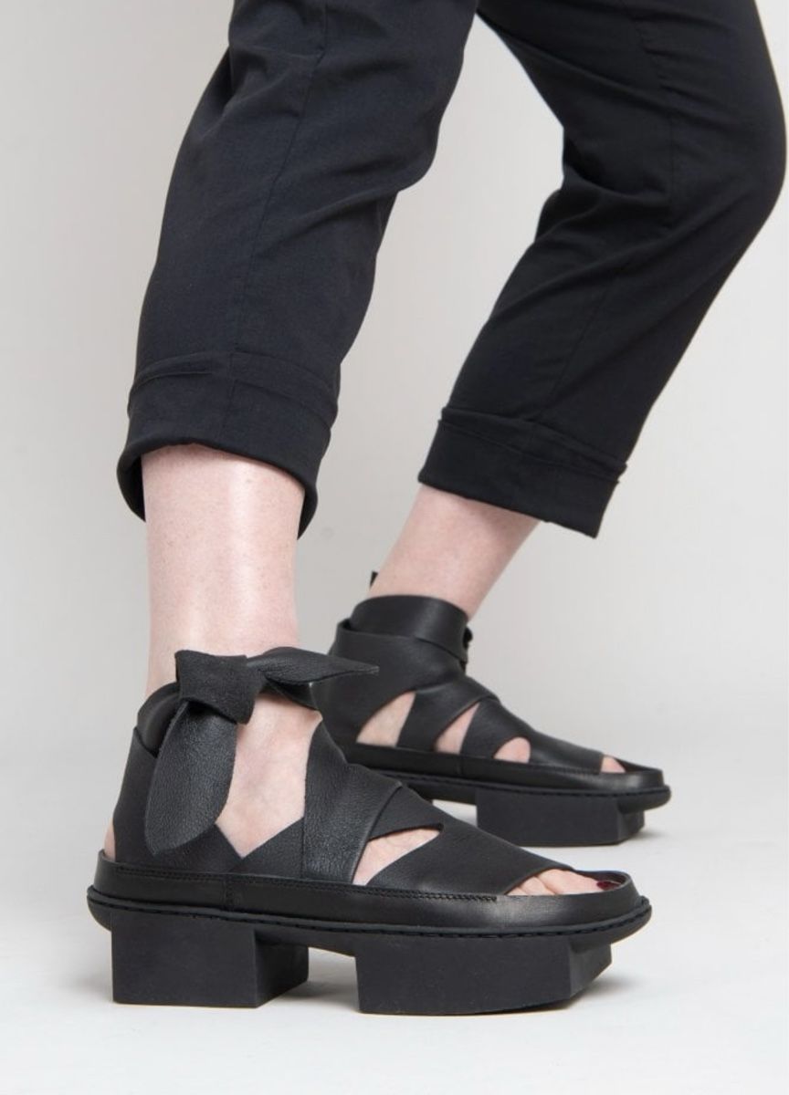 Trippen Scarpe da donna: Trippen Monstera Sandals, Size 40, Black – Nuovo e nell'imballaggio originale da Erlenbach ZH venduto da verbena_mint 1