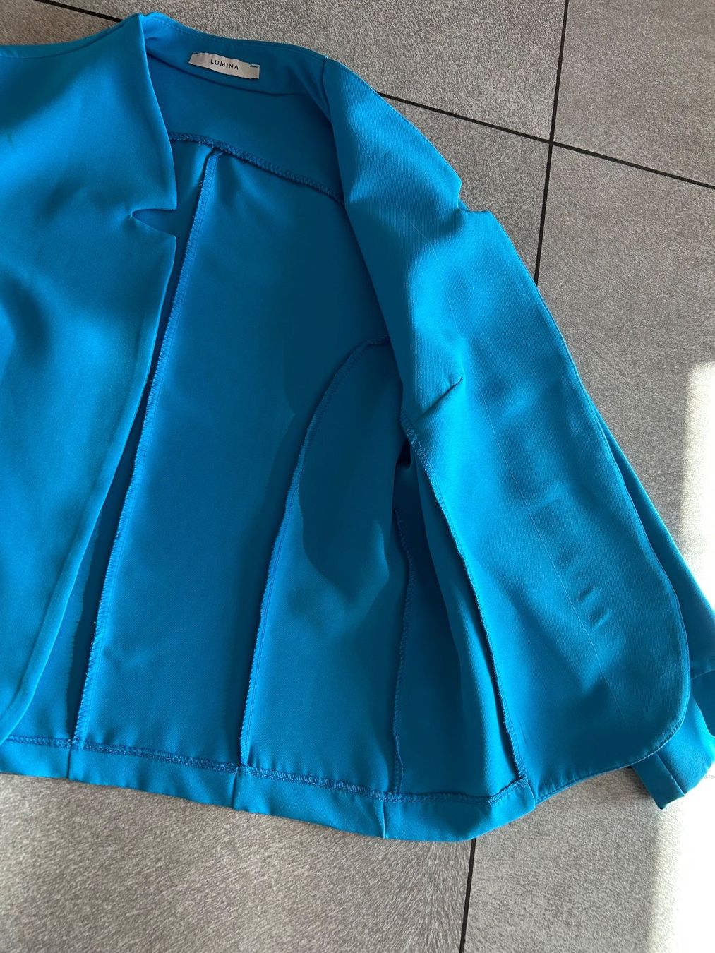 Giacche: Veste élégant bleu turquoise gr. S – Nuovo (secondo la descrizione) da Arbedo venduto da nadia1973 2