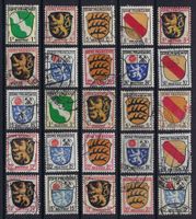 Württemberg ca.1945 Französische Besatzungszone gest.