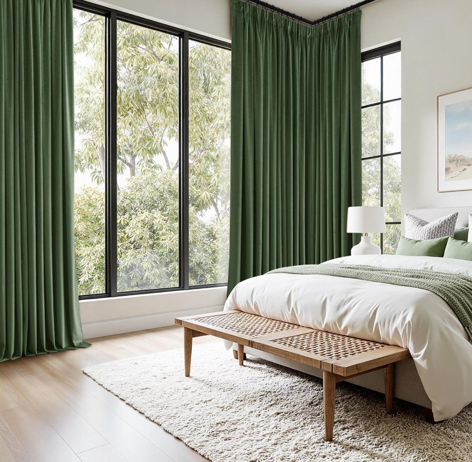 Tende: Samtvorhänge Luxus 2er Set BxH 140x280cm – Nuovo e nell'imballaggio originale da Adlikon b.Regensdorf venduto da MK-VORHANGSERVICE 6