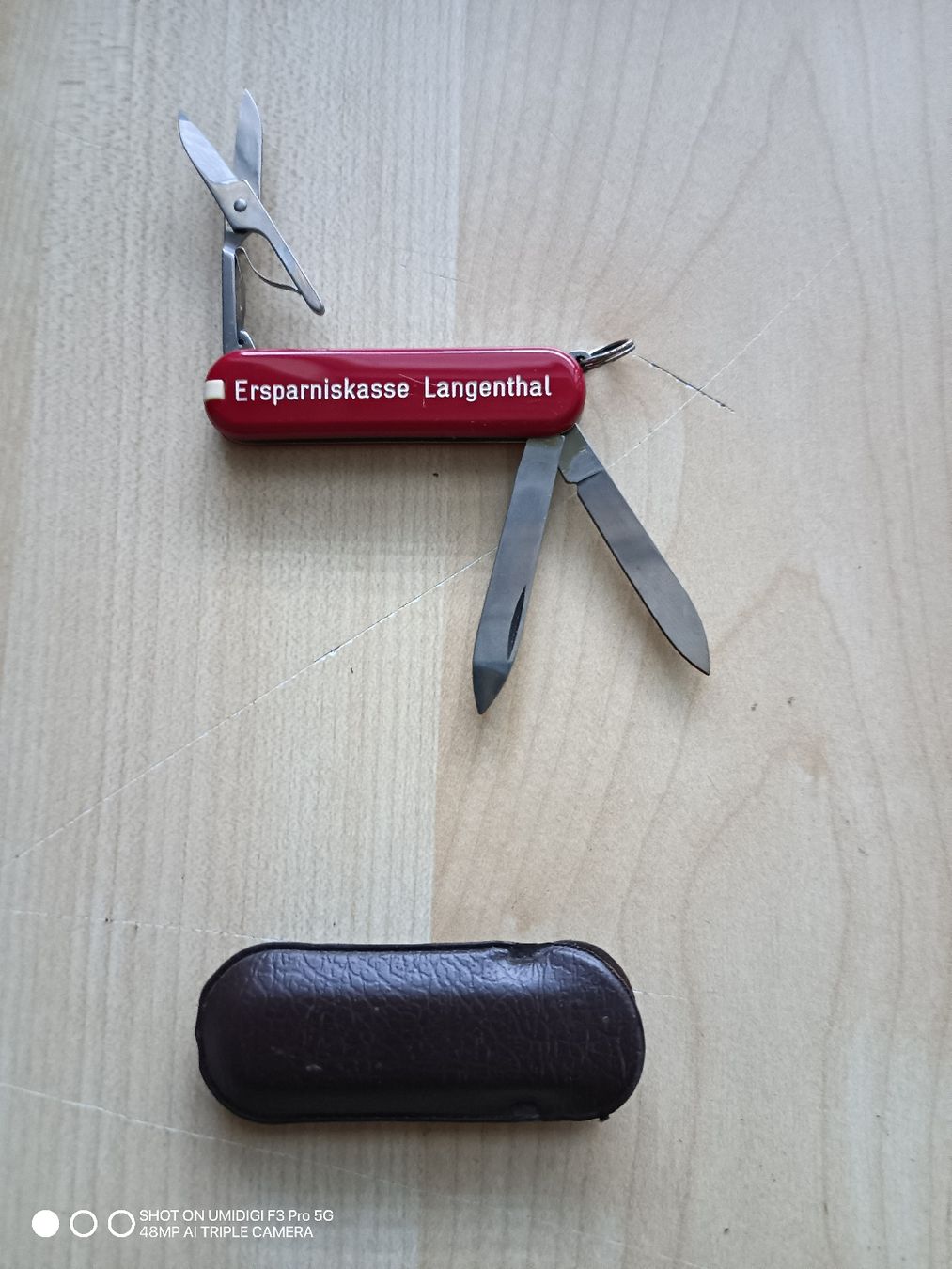Coltelli tascabile: Mini Sackmesser Langenthal  – Nuovo (secondo la descrizione) da Aarwangen venduto da to-hirschi 2
