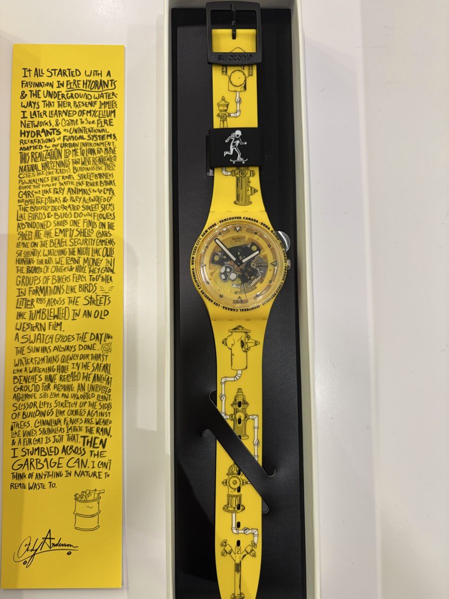 Swatch Orologi: Swatch Andy Anderson New – Nuovo e nell'imballaggio originale da Vevey venduto da Eiden77 1