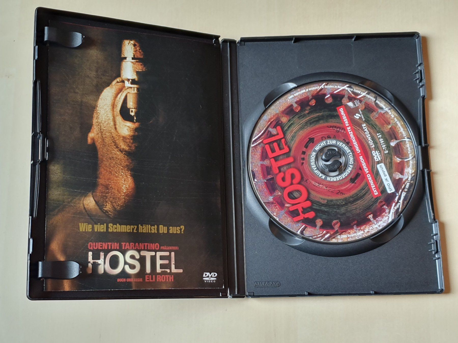 Tutti i DVDs: Hostel – Usato da Stansstad venduto da collectorsshop 2