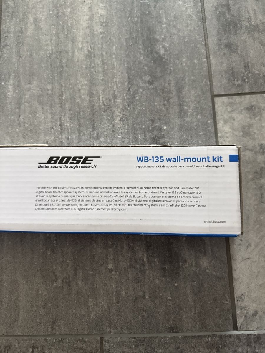 Bose Fixations: BOSE WB-135 Wandhalterungs-Kit neu – Neuf avec emballage d'origine à Matzingen par Buykle 1