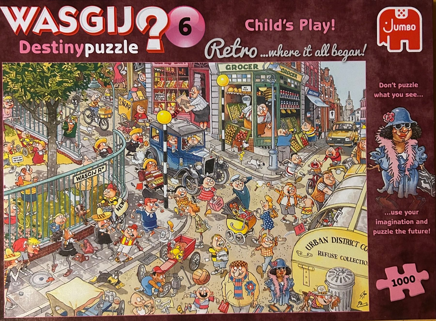 Wasgij Puzzle: Wasgij Puzzle Destiny 6 – Usato da Oberdiessbach venduto da Tickli