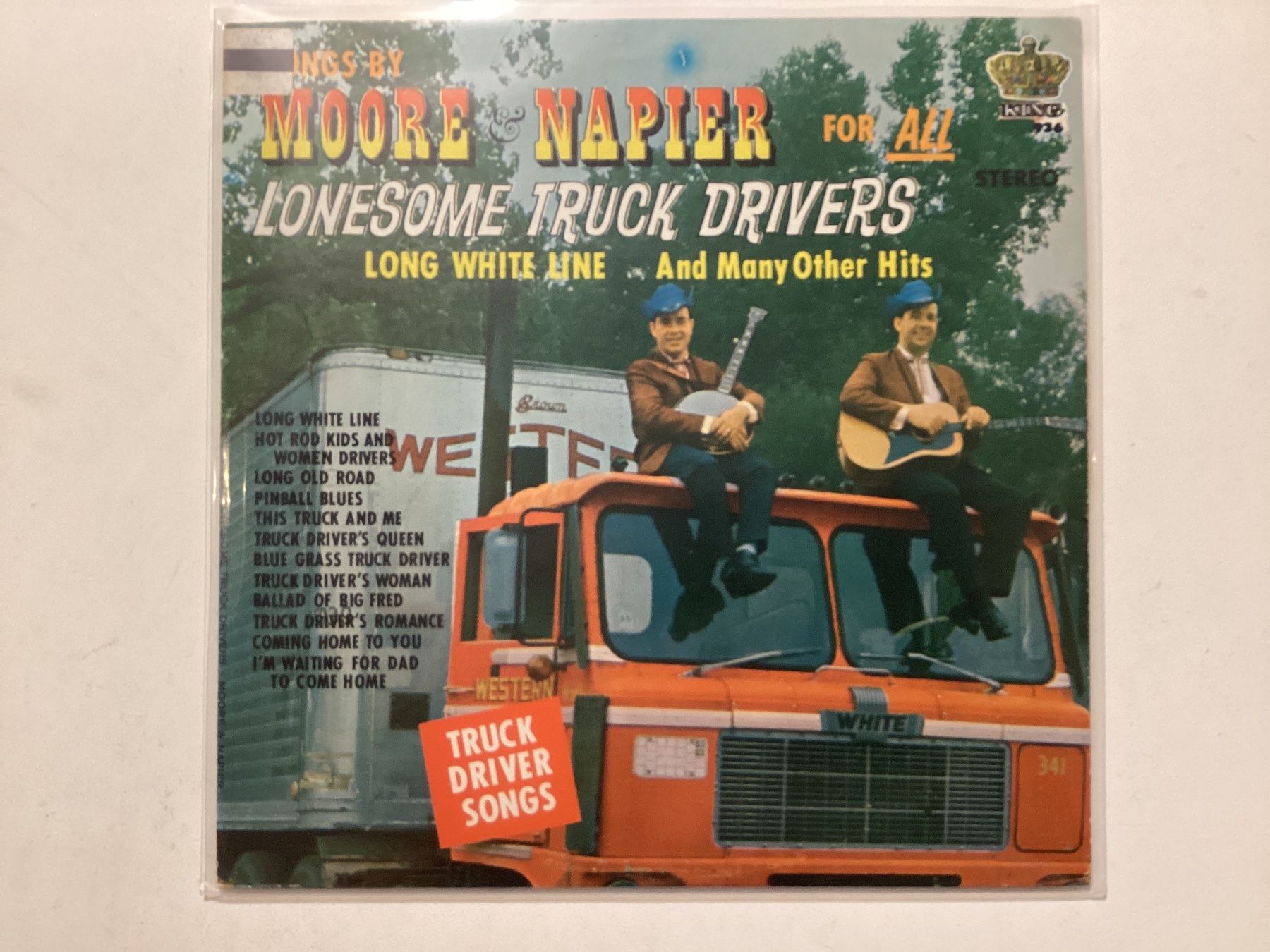 Dischi in vinile: Lonesome Truck Drivers LP - Moore Napier – Usato da Gutenswil venduto da Hamzian