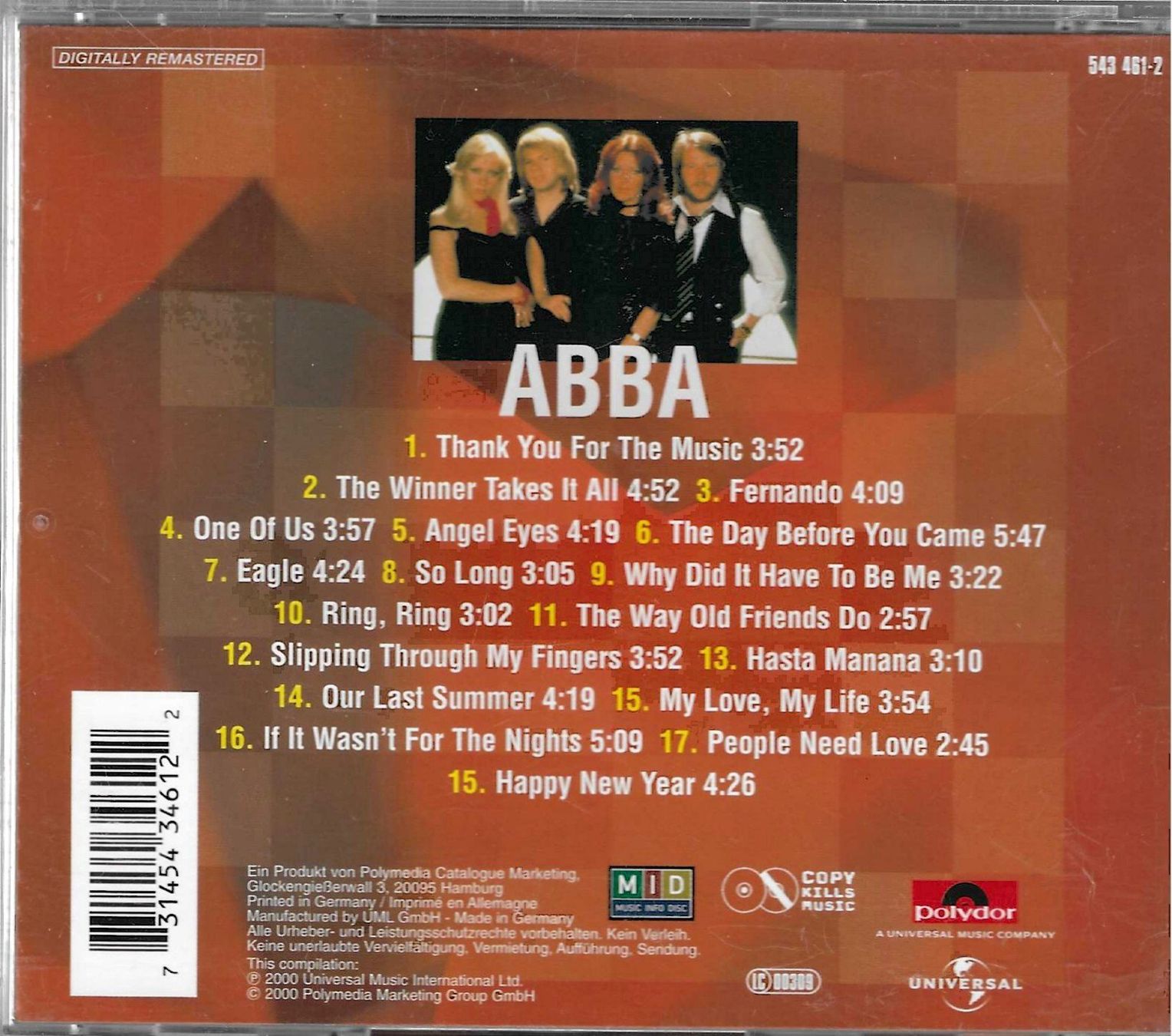 CD: Abba - Millenium Edition – Usato da Savagnier venduto da Ne2065 1