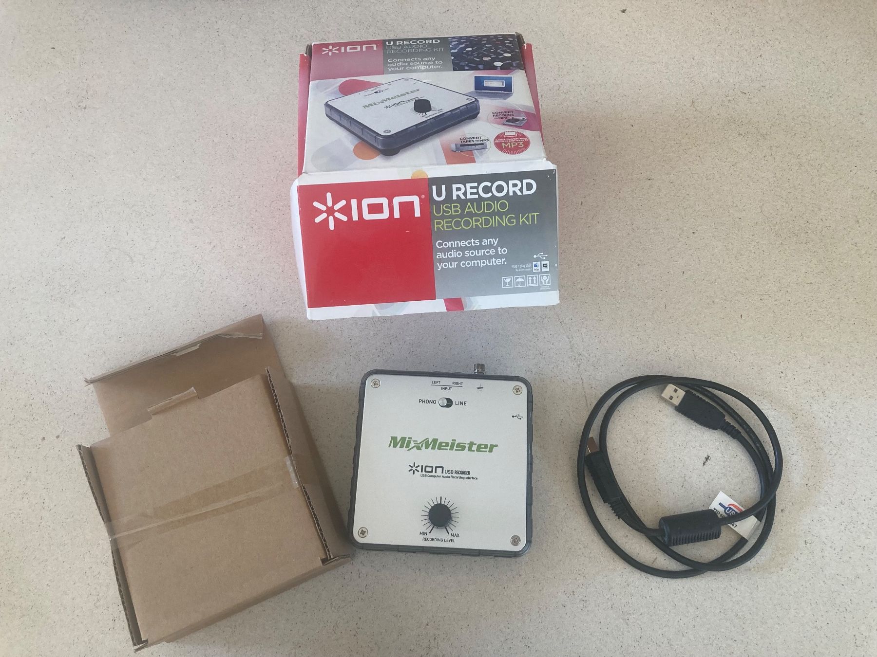 Enregistreurs: ION U RECORD USB AUDIO RECORDING KIT – D'occasion à Delémont par luigi057 1