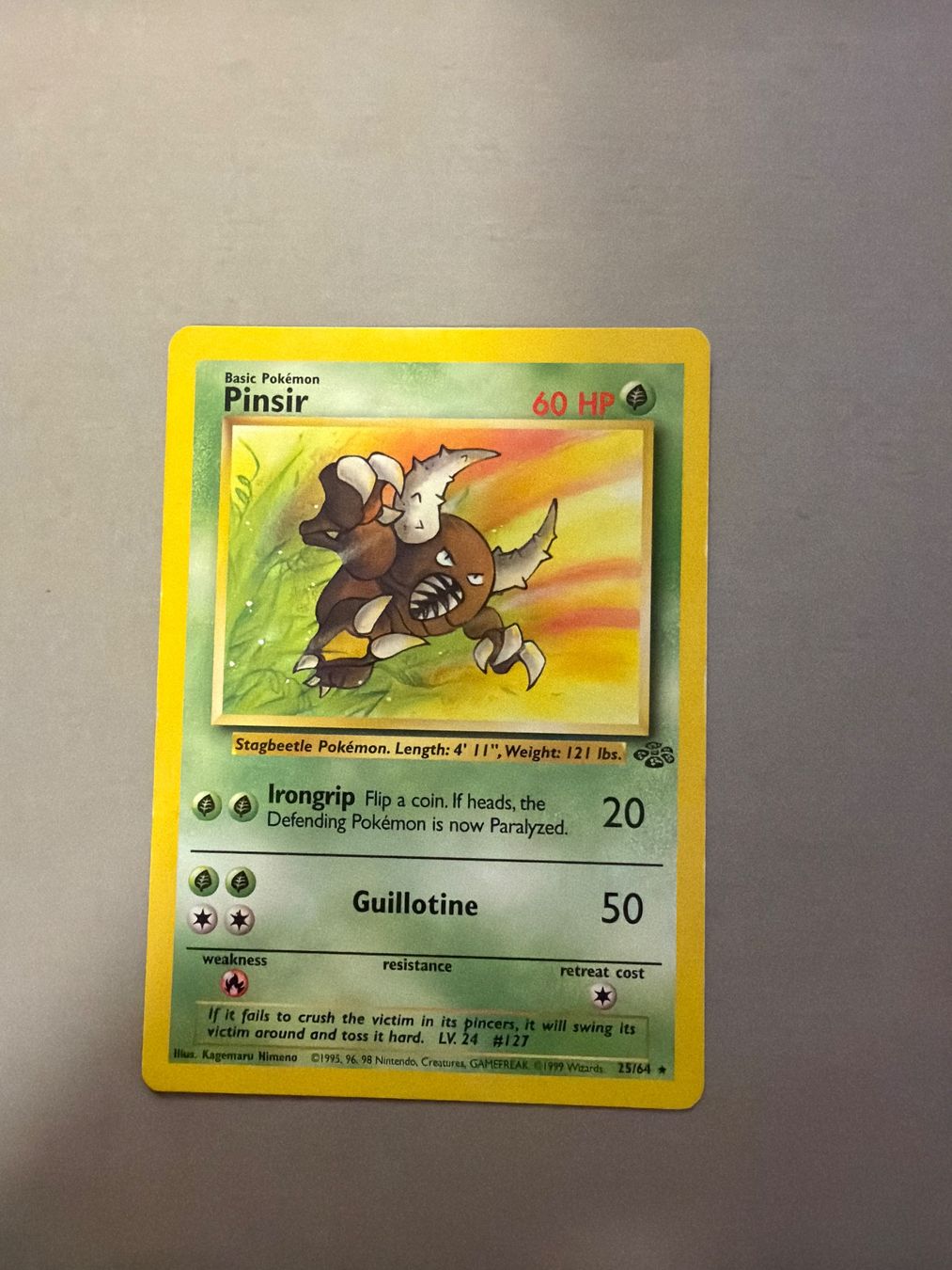 Pokémon Carte collezionabili: Pinsir - Dschungel – Usato da Kehrsatz venduto da Riyouu