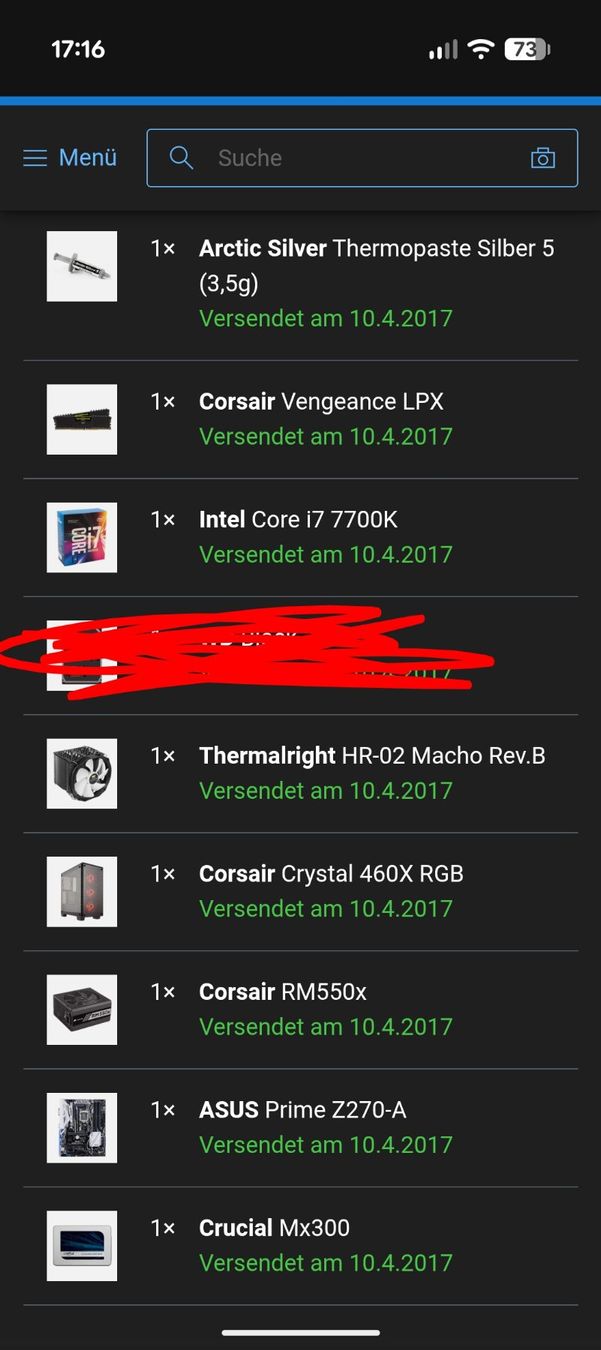Asus PC: PC GTX 1080 ohne SSD/HDD – Usato da Conters venduto da silvano007 6