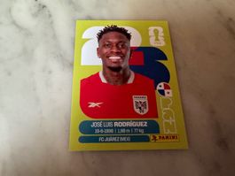 Panini Fussball Sticker WM 2026 José Luis Rodríguez PAN 19