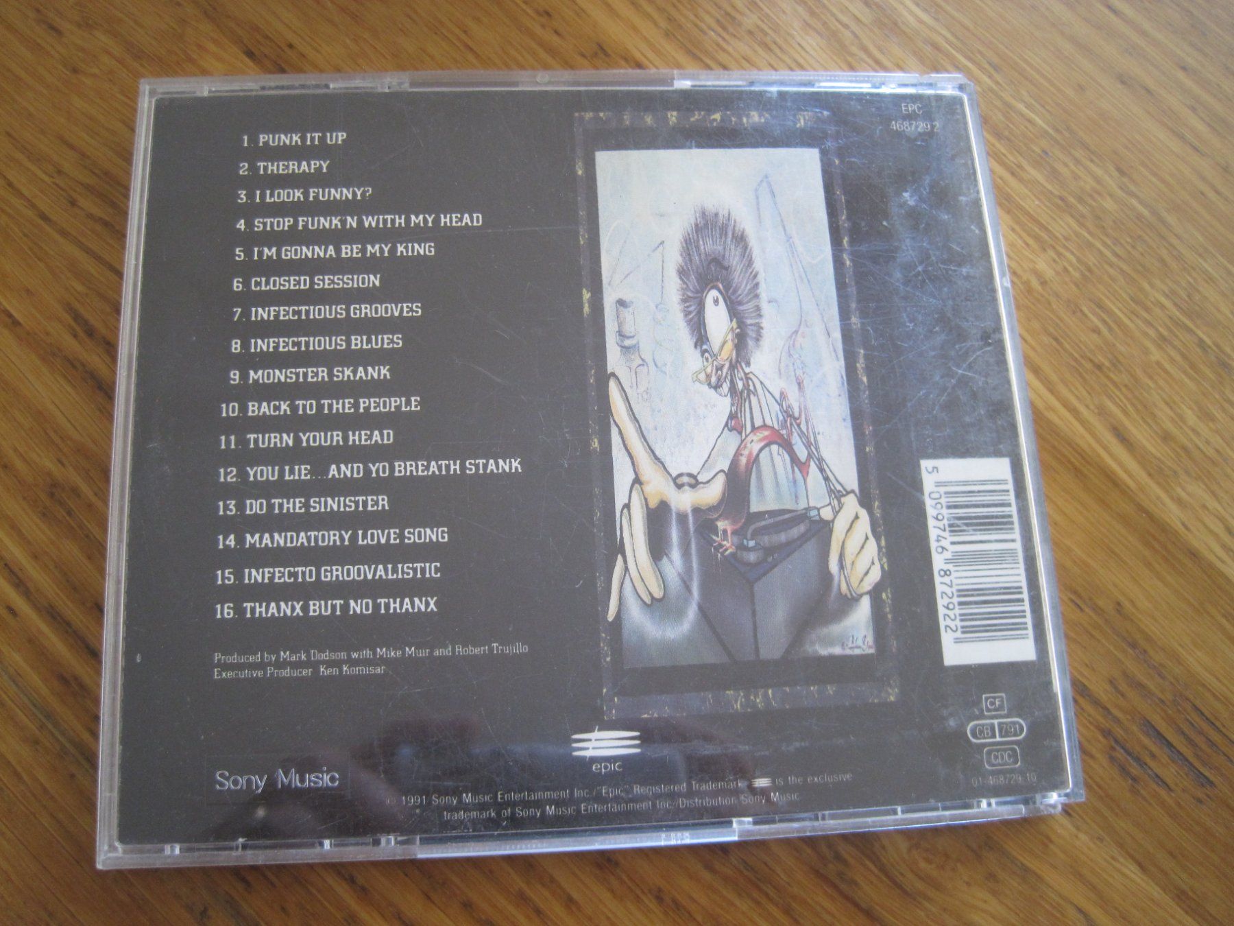 CDs: Infectious Grooves Plague That Makes Your Booty Move CD  91' – Gebraucht aus Gossau SG von Noryflory 1