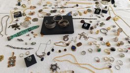 Magnifique Grand Lot de Bijoux Argent, Vintage & Anciens!