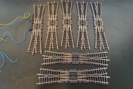 MÄRKLIN: LOT SCHLANKE K-WEICHEN