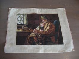 Gobelin Albert Anker ancien