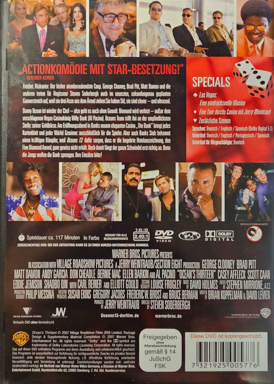 Tous les DVDs: Ocean's 13 – D'occasion à Wahlen b. Laufen par Cg10 1