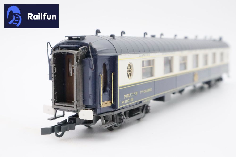 Rivarossi Modelleisenbahnen: Rivarossi 3553 CIWL "Côte d'Azur" 4157 H0 DC – Gebraucht aus Basel von Railfun