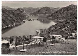Serpiano, Kurhausterrasse, gelaufen 1953