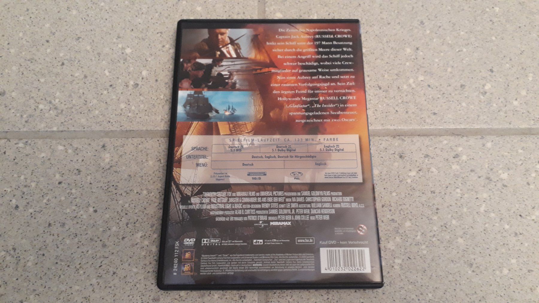 Alle DVDs: Master and Commander – Gebraucht aus Stäfa von Supertramp73 1