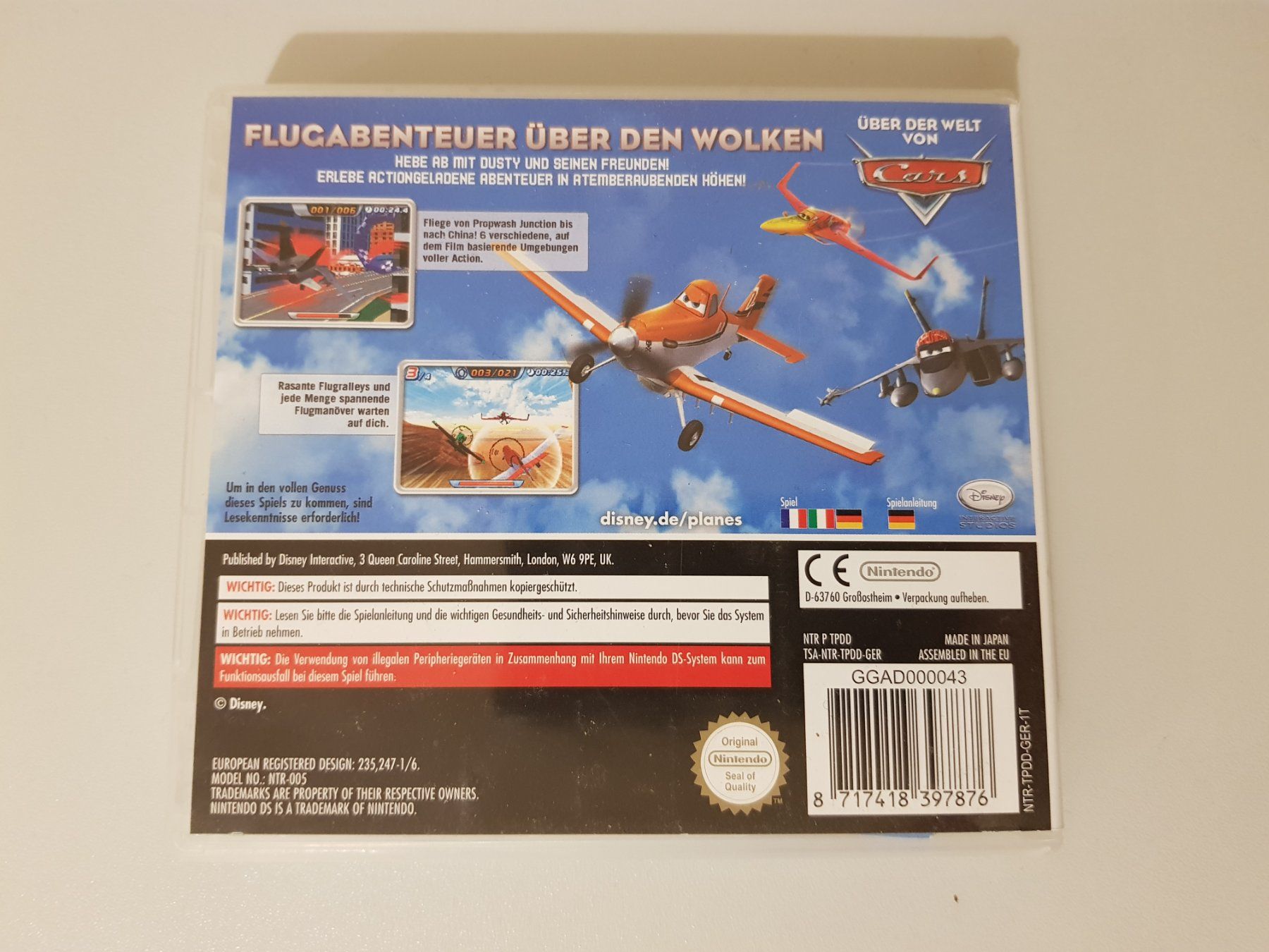 Nintendo Spiele: Planes /DS – Gebraucht aus Münchenstein von 2DGames 1