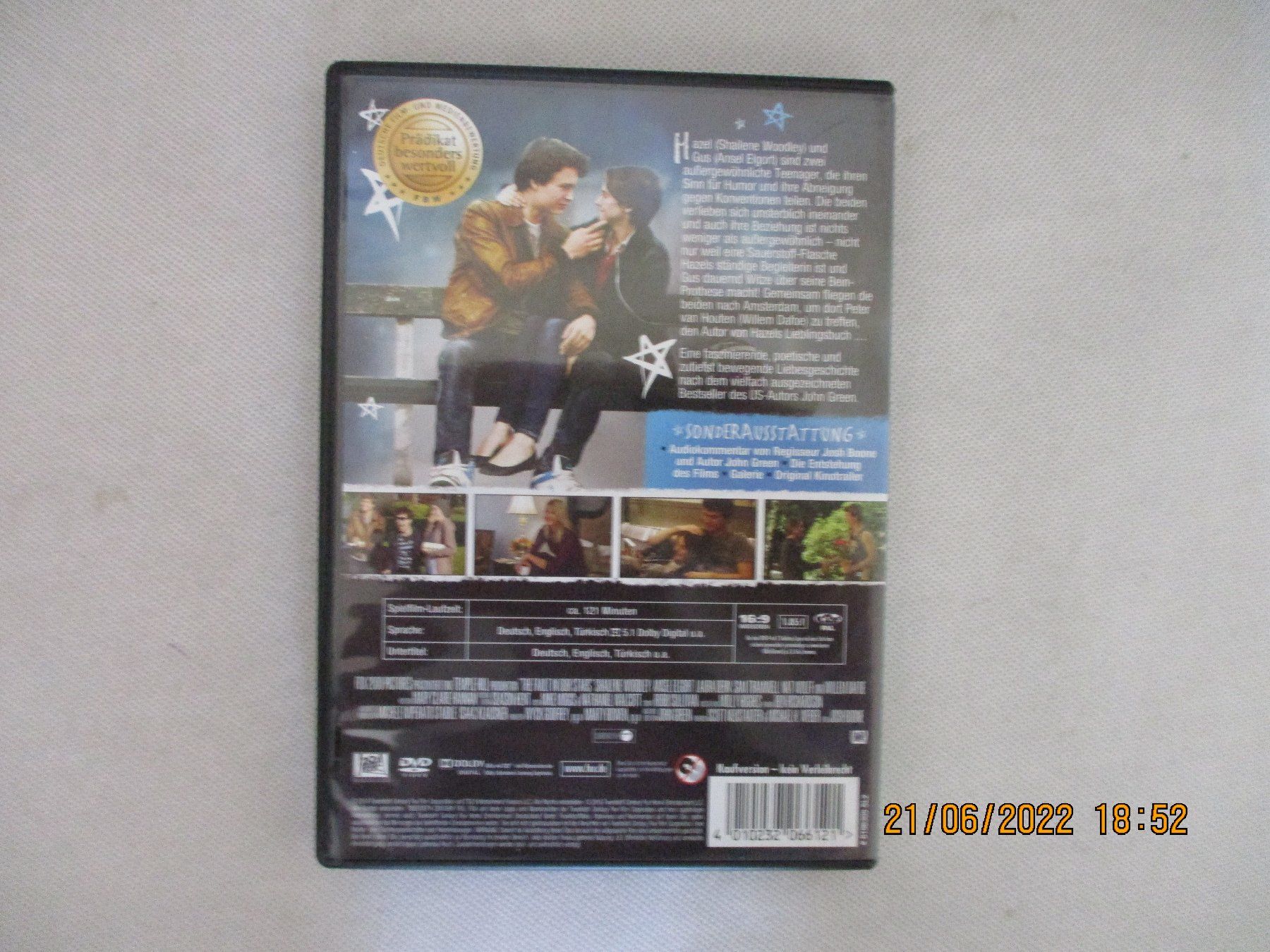 Tutti i DVDs: Das Schicksal ist ein mieser Verräter – Usato da Liestal venduto da Disc-Point 1
