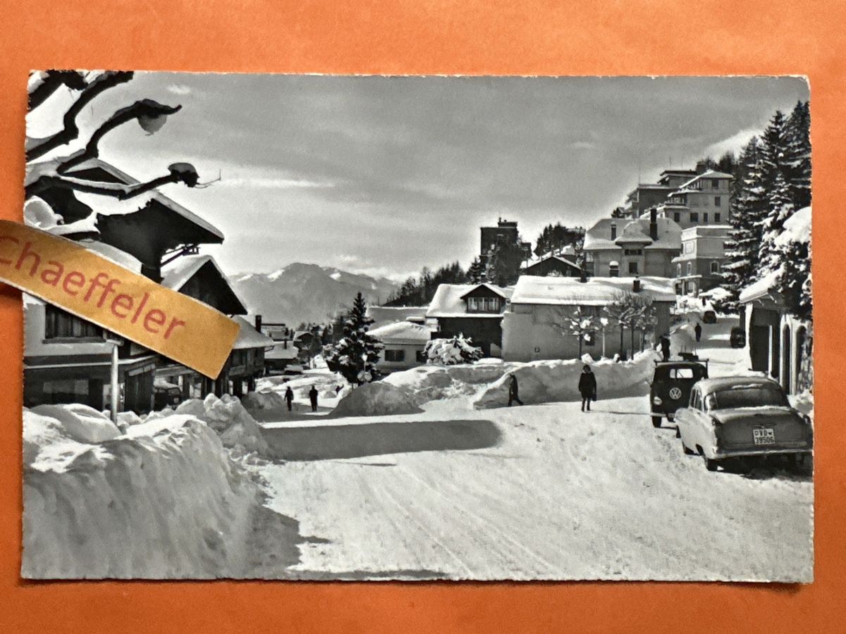Cartes postales: Leysin. Centre. verschneit, 1973 – D'occasion à Zürich par Chaeffeler