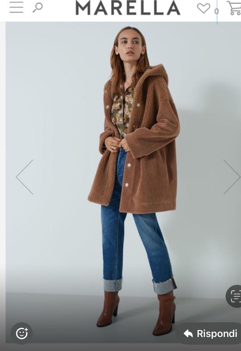 Marella Mäntel: Teddy Mantel Marella – Gebraucht aus Zürich von mar_myz6