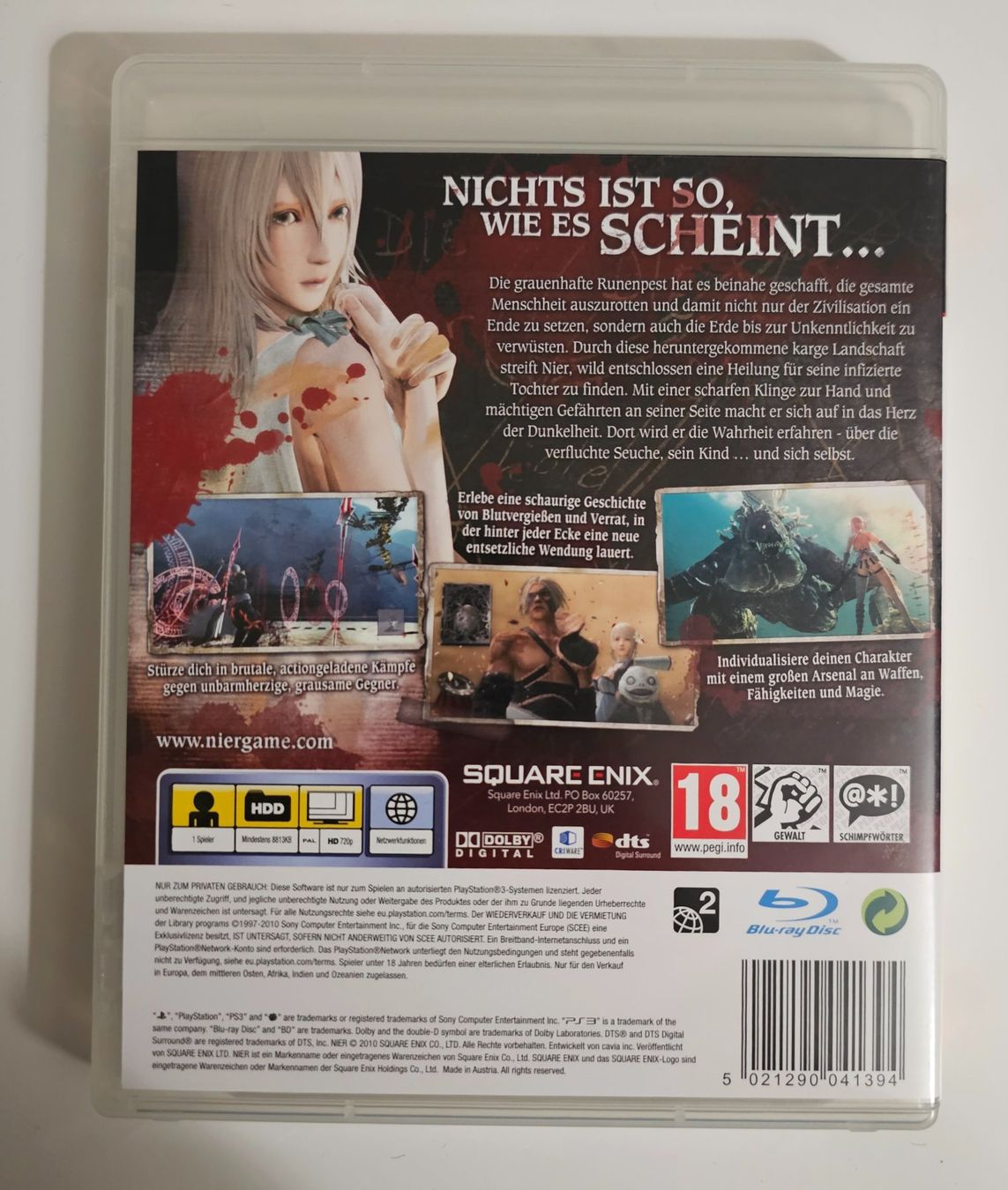 Sony Spiele: Nier (PS3) – Gebraucht aus Holziken von Miglioregamesnmore 1