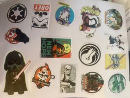 Lot de Stickers Star Wars Neufs - Collection Unique!