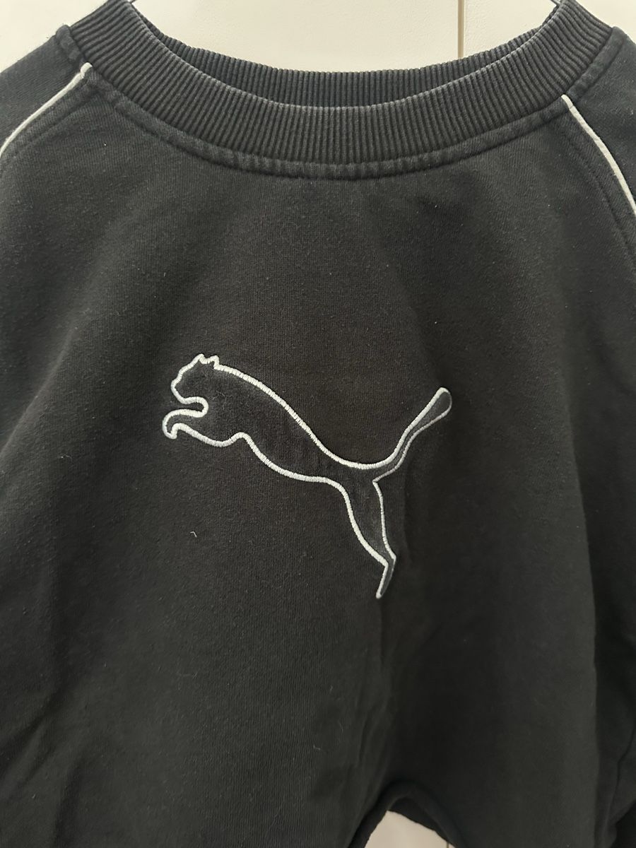 Puma Maglioni & Felpe: Pull court Puma noir logo blanc  – Usato da Yverdon-les-Bains venduto da Laureetlargent 1