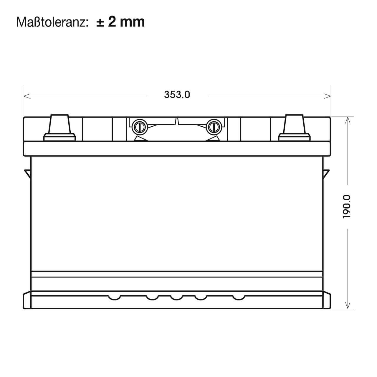 Batterie: BIG StartStop EFB 12V 95Ah Autobatterie – Nuovo e nell'imballaggio originale da Bottighofen venduto da zaap 3