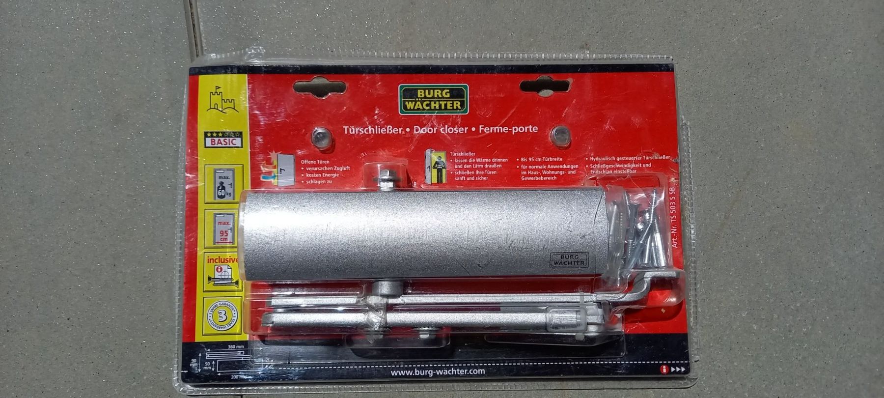 Ferramenta: Türschliesser burgwächter – Nuovo e nell'imballaggio originale da Höri venduto da bsc_68fw