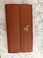 Prada Portemonnaie in Kupfer