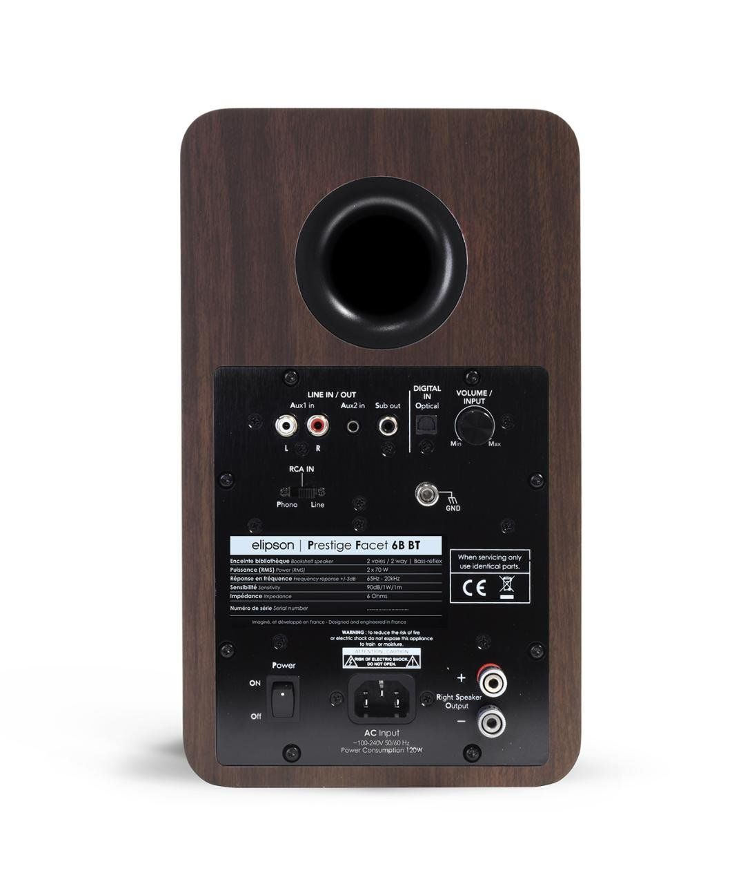 Casse acustiche: Enceinte active Elipson Prestige Facet 6B Bluetooth – Nuovo e nell'imballaggio originale da Bussigny venduto da AVMAT 1