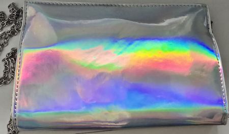 Handtasche Metallic Holografisch wie neu