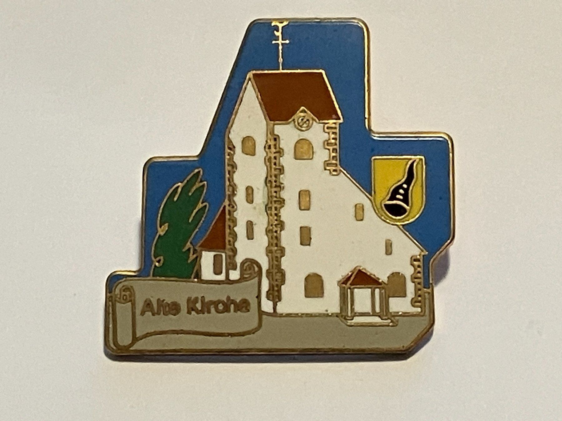 Placchette & Badge: 1 Pin Alte Kirche Diessenhofen – Usato da Basel venduto da djwwpp
