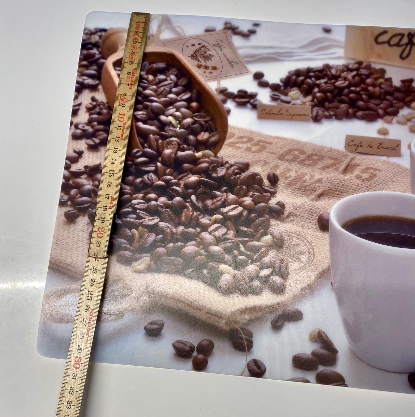 Set di tavolo e panche: Tischset Kaffeebohnen, neuwertig, 3 Stk – Usato da Krauchthal venduto da SamsPuce 3