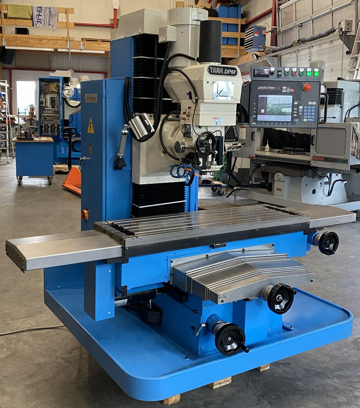 Tutte le macchine: Fäsmaschine mit Prototrak Zyklussteuerung, manuell oder CNC – Usato da Fislisbach venduto da ProtoTrak 1
