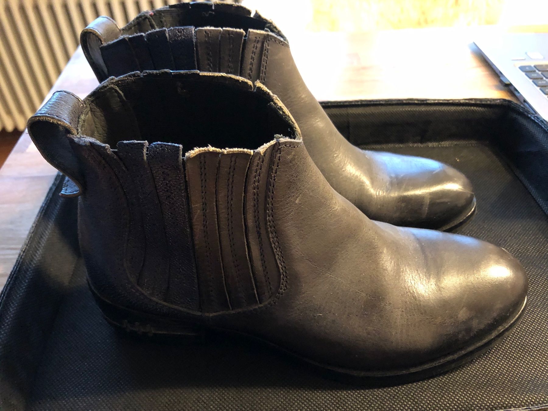 Moma Scarpe da donna: MOMA Stiefaletten echt Leder – Usato da Herznach venduto da Viktoria5