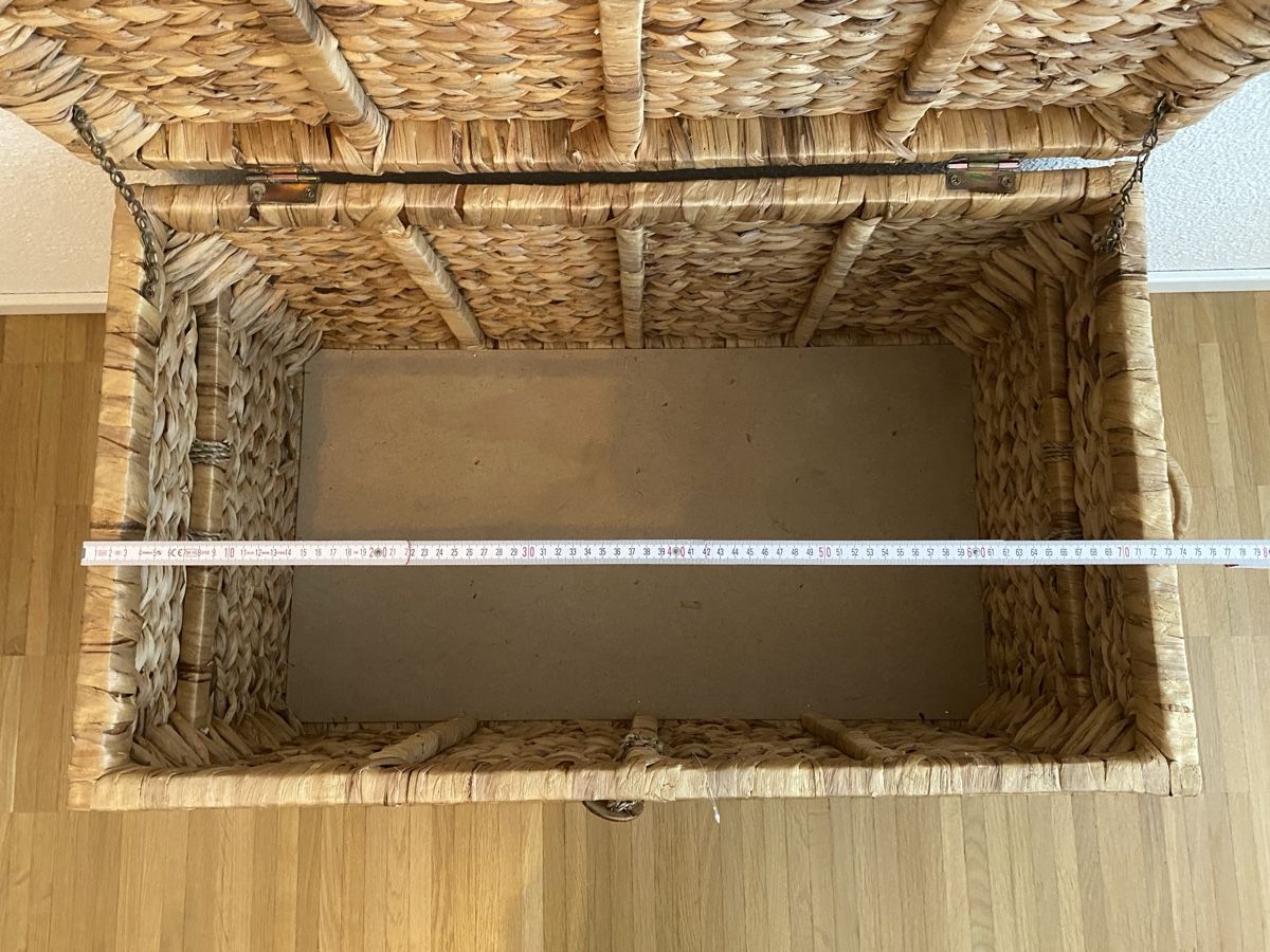 Cassapanche: Korb Truhe aus Wasserhyazinthe – Usato da Emmenbrücke venduto da publikum 4