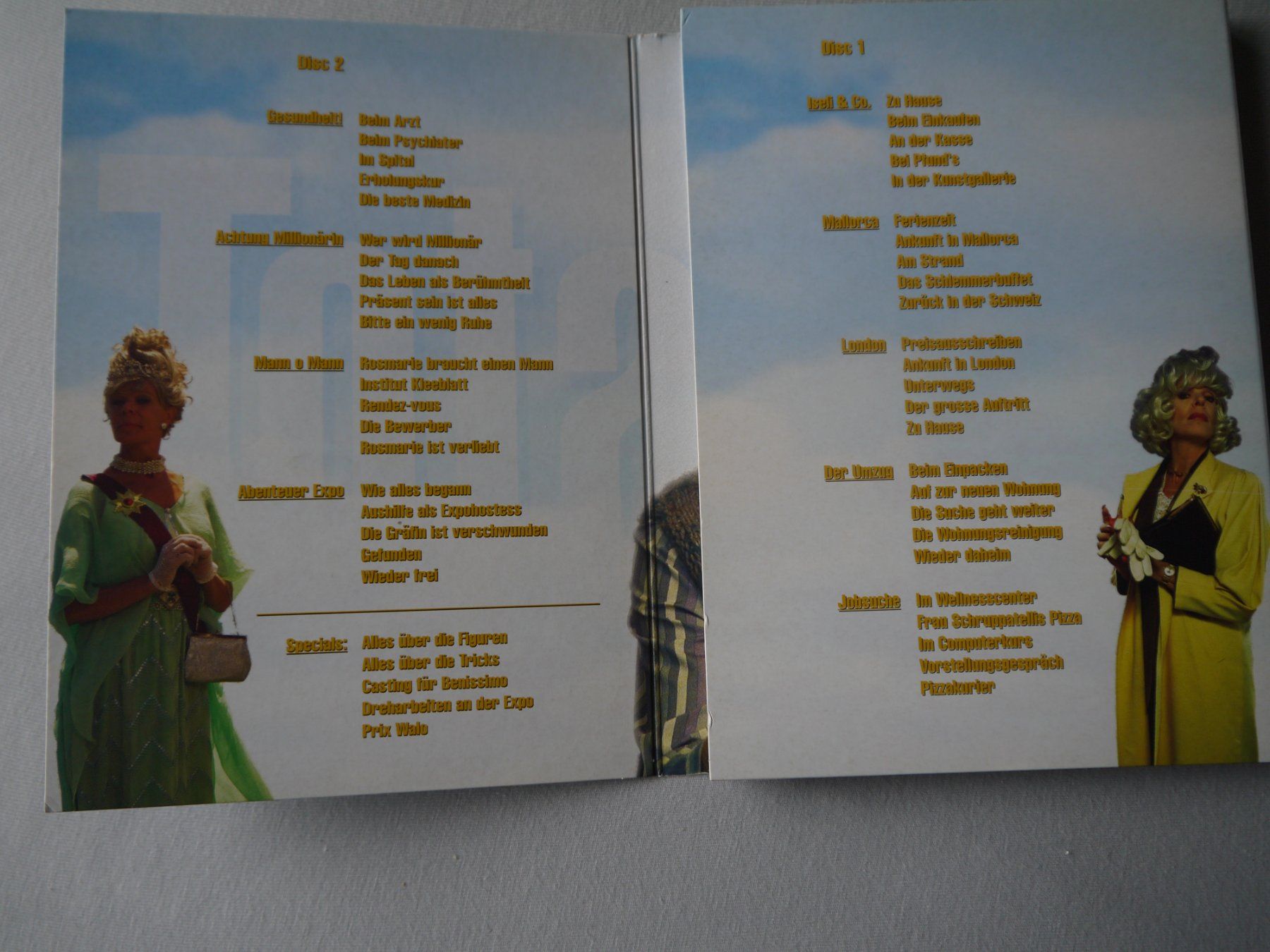 Tutti i DVDs: TOTAL BIRGIT  - Alle 9 Sendungen auf 2 DVD-Birgit Steinegger – Usato da Hagendorn venduto da Blaf 2