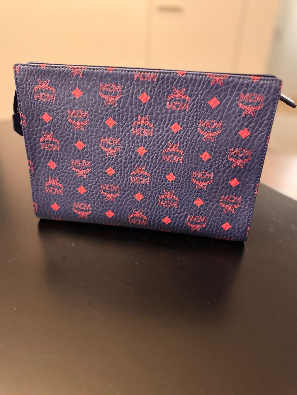 Mcm Borse: MCM: Pochette en Visetos Deep Blue Sea – Usato da Zollikon venduto da Romainporot 2