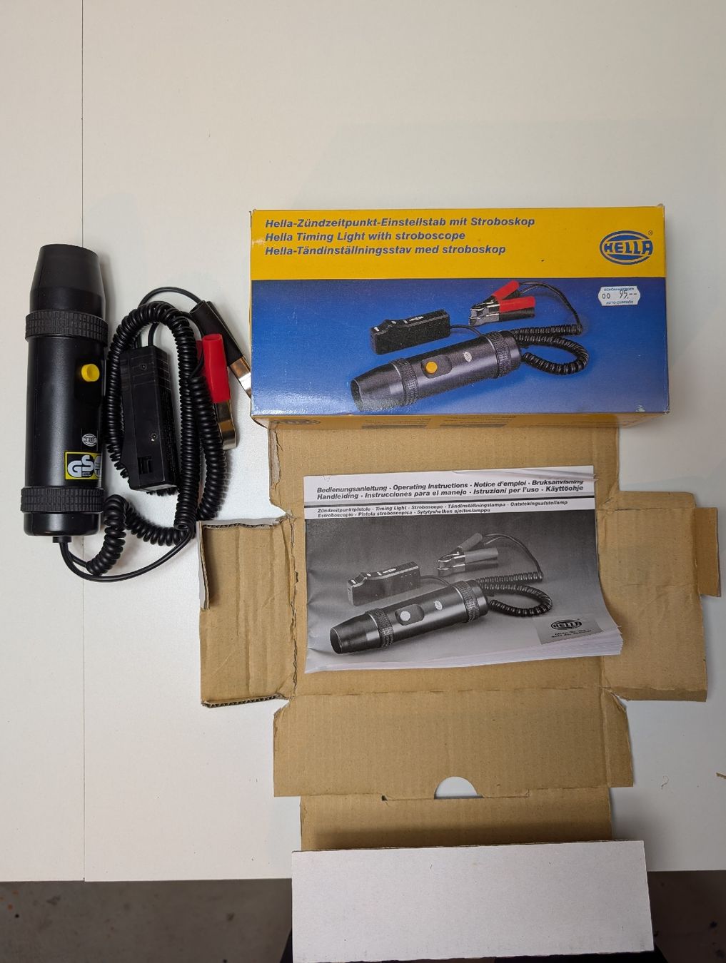 Hella Gutmann Messen: Hella Zündzeitpunkt-Einstellstab Stroboskop Timing Light – Neu (gemäss Beschreibung) aus Liesberg Dorf von legatus 1