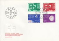 1963 402-05 Expo Lausanne 1964 FDC